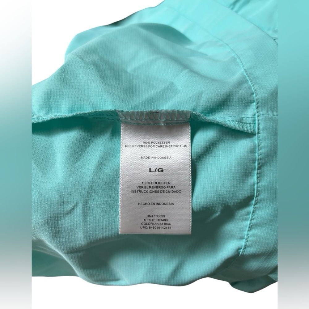 Habit Mens S/S Turquoise Active Fishing Shirt NWOT - Size Large 7 0474 - Picture 4 of 6